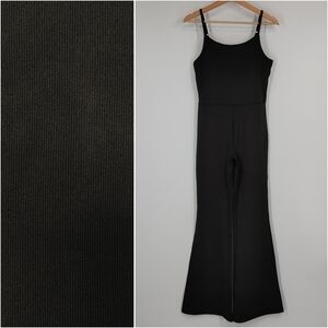 Yogalicious Illusion Rib Scarlett Flare Jumpsuit